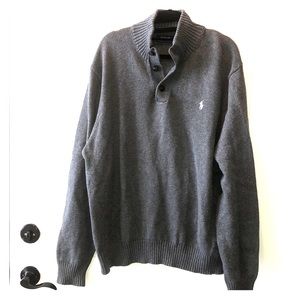 RL Polo Men’s 1/4 Button Pullover